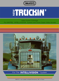 Truckin' Intellivision  box art